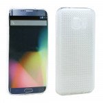 Wholesale Samsung Galaxy S7 Edge Shiny TPU Soft Case (Crystal Clear)